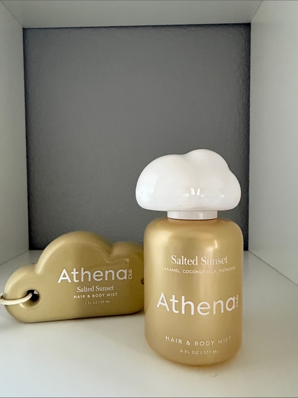 Athena Club Salted Sunset Hair & Body Mist Plus Travel Spray